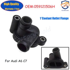 1* ENGINE COOLING SYSTEM INTERMEDIATE FLANGE for VW AUDI A6 C7 059121506H
