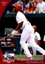2017 Texas League Top Prospects Grandstand 19 Magneuris Sierra Dominican Republi