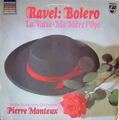 Ravel Bolero - La Valse - Ma Mère LOye NEAR MINT Philips Vinyl LP