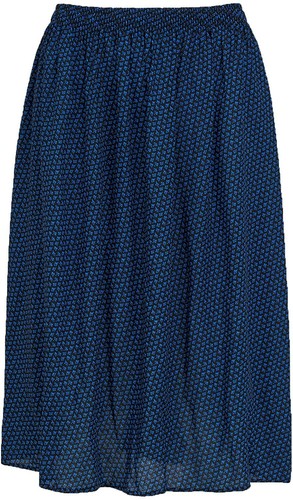 Women ladies Floral Print Summer Skirt Elasticated Waist Size S-XXL Length 27" - Picture 12 of 16