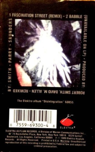 The Cure - Fascination Street (Cassette) - Picture 2 of 5