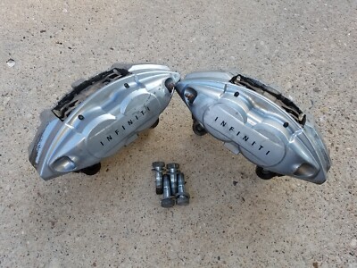 2008 TO 2019 INFINITI FX50 G37 M37 M56 Q50 Q60 Q70 AKEBONO FRONT BRAKE CALIPERS