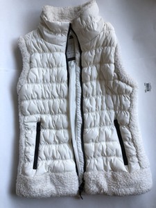 calvin klein performance sherpa trim vest