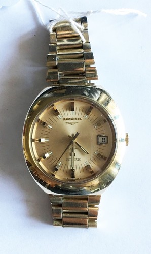 Longines Ultronic placcato in oro | eBay