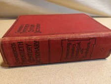 Chambers Dictionary in Antiquarian and Collectable Books for sale