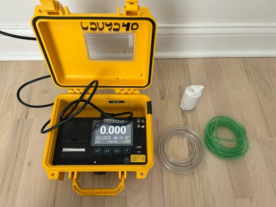 #ad #ad OMNIGUARD 5 Touchscreen Differential Pressure Recorder w Case and Accessories $595.00