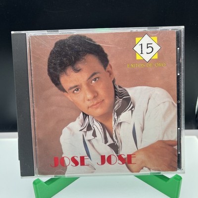 JOSE JOSE  15 EXITOS DE ORO CD GLOBO RECORDS    1990
