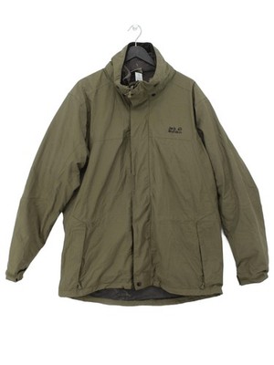 Jack Wolfskin Windbreaker jacket green