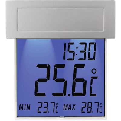 TFA Dostmann Vision Solar Thermometer Silber