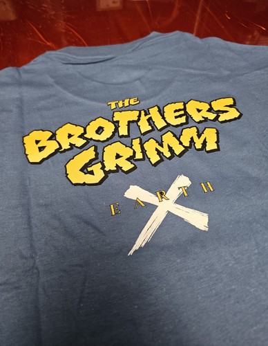 Vintage Marvel Comics 99 The Brothers Grimm Fantastic Four Graphitti T-Shirt XL - Picture 7 of 12