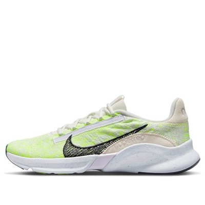 (WMNS) Nike SuperRep Go 3 Flyknit Next Nature 'White Volt'