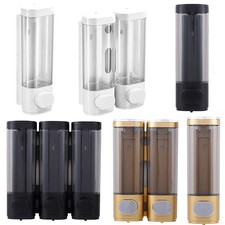 Punch-free Shampoo Dispenser Liquid Soap Box Wall Mount Lotion Shower Container.