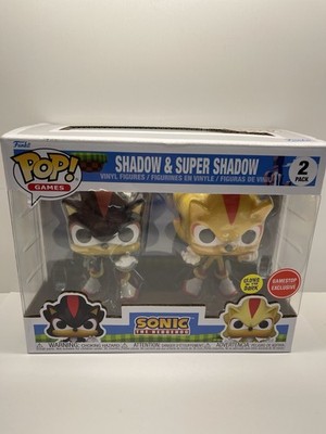 Shadow & Super Shadow Funko POP! Vinyl Figure 2 Pack: (GameStop Exclusive) Glows