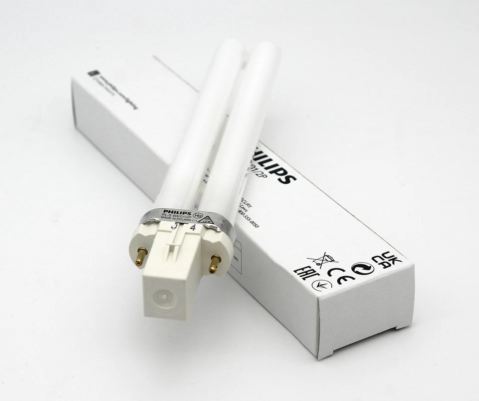 Philips PL-S 9w/01/2P NB-UVB G23 311nm Narrow spectrum UV light tube - Image 2 of 3