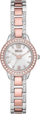 Relic by Fossil Women's Tenley Quartz Metal Dress Watch  ZR34588
