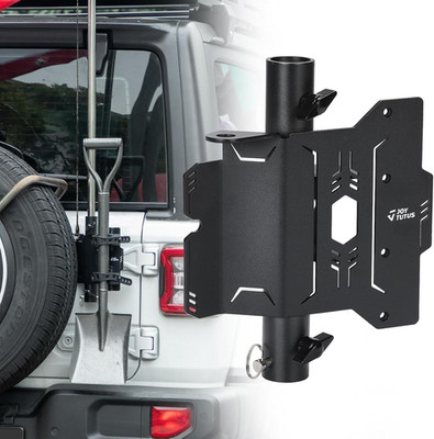 Flag Pole Holder Compatible with Wrangler JL, Tailgate Flag Mount for JL JLU 201