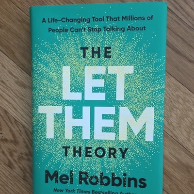 Mel Robbins Let Them Theory: Life-Changing Tool Hardcover 2024 w/ Dust Jacket