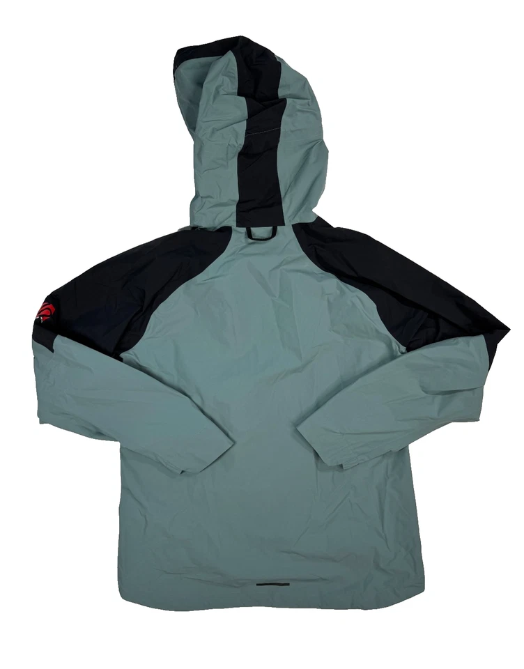 Adidas Five Ten All Mountain RAIN.RDY Jacket Sz Medium Hazy Emerald/Black GP7212 - Image 2 of 4