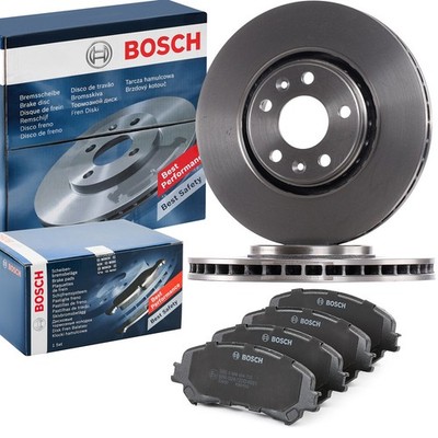 BOSCH Bremsenset Vorne Bremsscheiben Beläge Satz für RENAULT Espace V (JR) 320mm