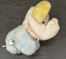 VTG Eden Stuffed Plush Elephant Wind up Musical Toy You Are My Sunshine Working