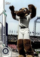 2020 Topps Opening Day #M-16 Mariner Moose Mascots