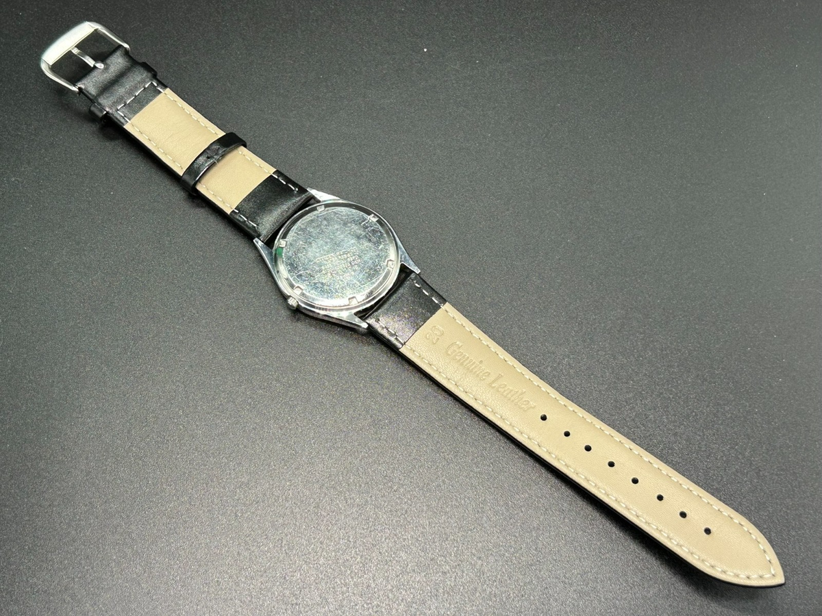 CITIZEN 6100-K09303 faceted crystal Day-Date 