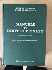 Manuale di Diritto Privato - TORRENTE