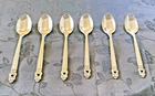 New ListingSet of 6 International Sterling ROYAL DANISH Teaspoons 6" Vintage Silver No Mono
