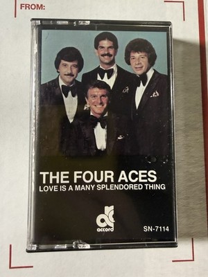 The Four Aces Love Is A Many Splendor Cassette! Tested Working!