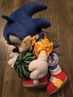 Rare Sonic Joypolis plush 1 2 3 adventure genesis cd dreamcast knuckles 32x game