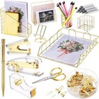 New Listing13 Pcs Desk Accessories Kit Organizer Office Supplies Women Gift Set Acrylic .