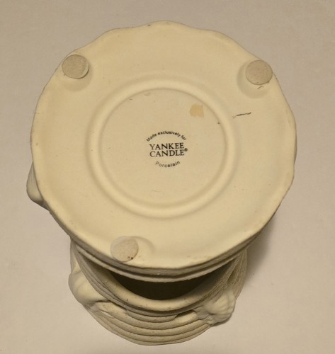 YANKEE CANDLE Ceramic Tart Burner Warmer Sand Castle Seashells Beach - Picture 4 of 4