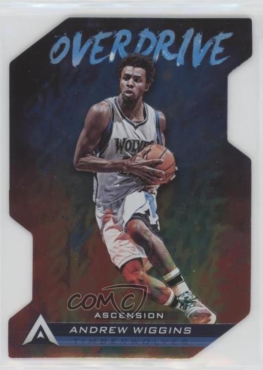 2017-18 Panini Ascension Overdrive Die-Cut Andrew Wiggins #O-AW fm0