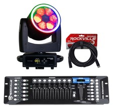 Eliminator Lighting ADJ Stryker Max RGBW LED Moving Head Light DMX Controller