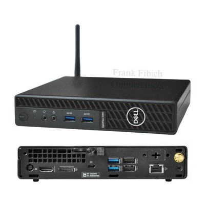 Mini PC Dell OptiPlex 3080 Micro NVMe SSD i3 i5 i7 16/32GB RAM WiFi Win 11 Pro