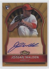 2011 Topps Finest Gold Refractor Rookie Auto 2/75 Jordan Walden #88 Auto 0b2