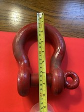New Crosby Bolt & Pin Type Anchor Shackle, Will 12 S Iw 1 1/4 & 45