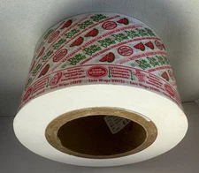 Dum Dums Factory Wrapper Roll Watermelon  Neat Hard To Find