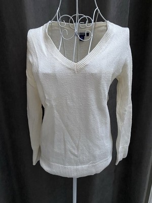 Damen Pullover Langarm, Größe S, Old Navy, Cremefarben