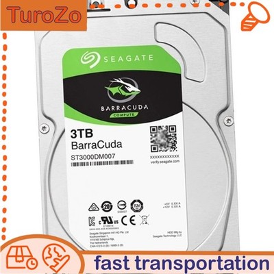 NewSeagate Barracuda ST3000DM007 3TB SATA 3.5'' 7200RPM 256MB Hard Drive HDD
