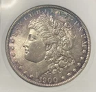 1900-O/CC Morgan Silver Dollar MS63 Old ANACS Soapbox - Colorful Toning!