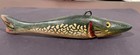 DULUTH/DFD FISH DECOY, DAVID PERKINS, PIKE, GLASS EYES, 7.25" — photo 2