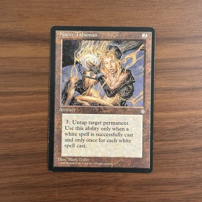 Nacre Talisman LP/MP Ice Age 1995 Magic the Gathering Card MTG TCG