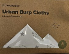 5pk Cotton Burp Cloths For Baby Boys And Girls - Super Absorbent Constellation