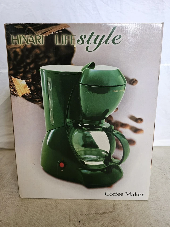 HINARI Lifestyle Coffee Maker Green 10-15 Cup Capacity - Brand New In Box - Image 2 of 4