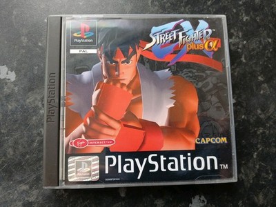 Street Fighter EX Plus α Alpha - Sony Playstation 1 PS1 - Komplett - Black Label