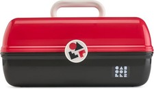 Caboodles On-The-Go-Girl Case Red Black School Spirit