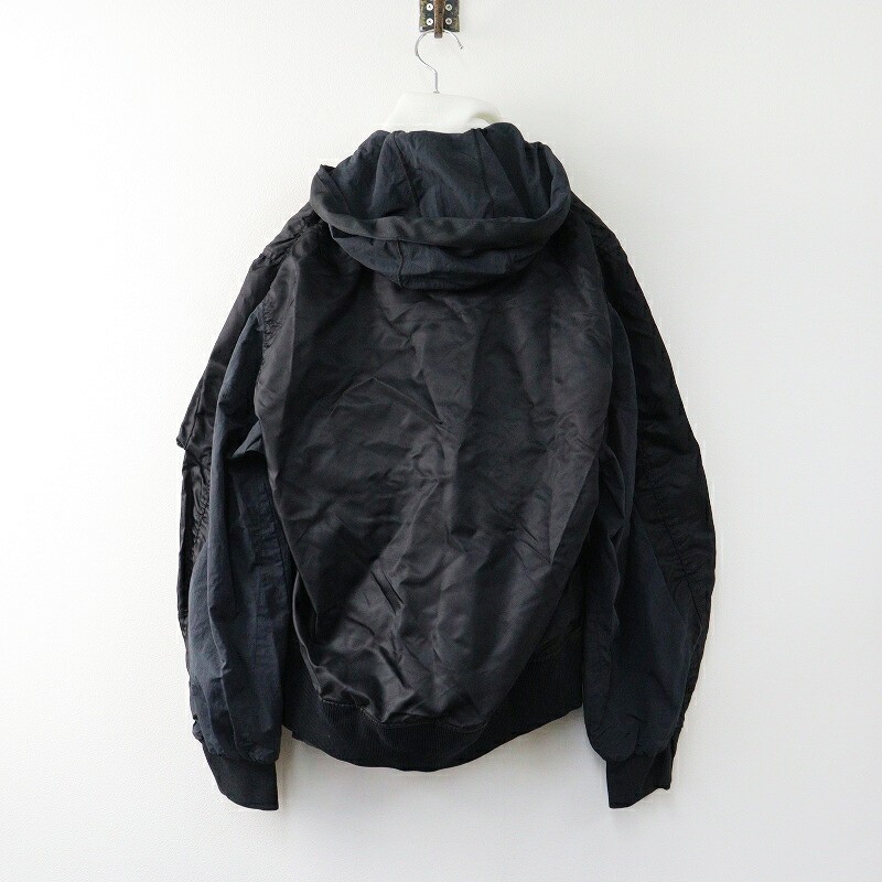 Sakai Nike X Sacai Nrg Layered Bomber Jacket Xs Black
