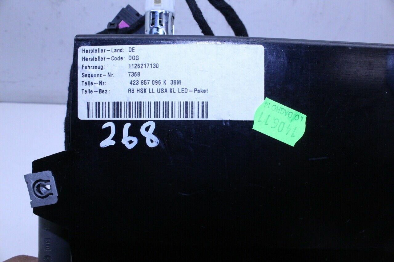 2008-2012 Audi R8 Glove Box Compartment OEM