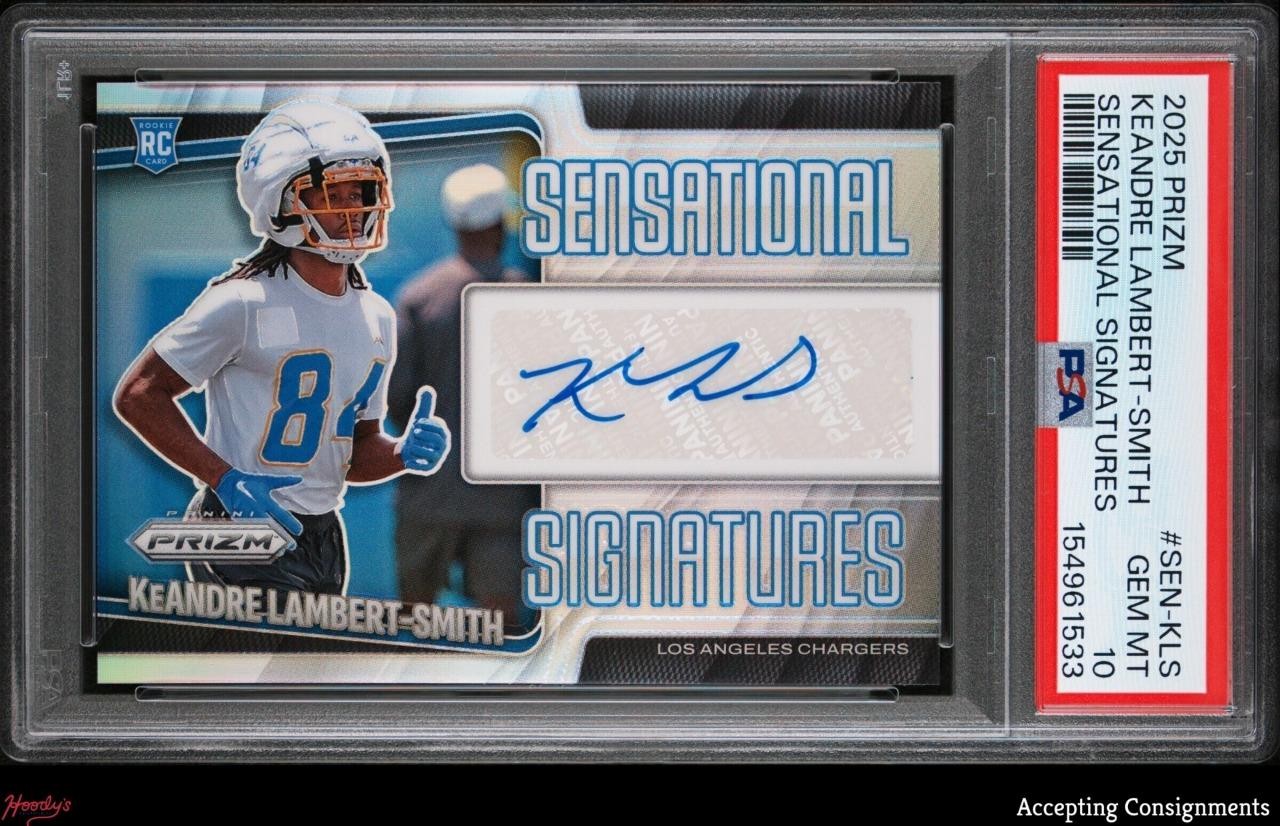 KeAndre Lambert-Smith Panini Prizm Sensational Signatures #SENKLS Base
